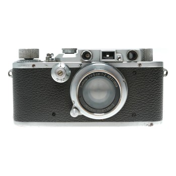 Leica III Chrome RF camera Leitz Summar 5cm 1:2 lens 2/50mm Xtras