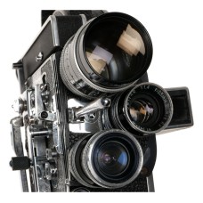REX 4 Bolex H16 Reflex 16mm Cine Camera 3 Switar Lenses f10mm