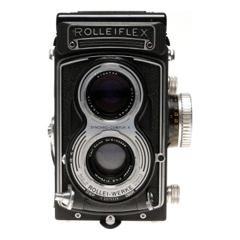 Vintage Rolleiflex T (Model 3) TLR Medium Format Camera