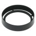 Leica Round Lens Hood for Q3, Q2, Q Cameras - Aluminum Black Anodized (19657)