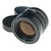 Leica Leitz Summicron-R 90mm f/2 Lens 3-Cam Canada