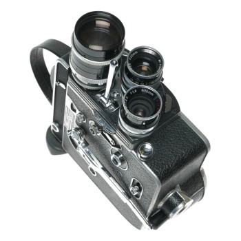 Bolex H16 Reflex Cine Camera Kit Switar Lenses