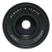 Leica Elmarit-R 35mm SLR f/2.8 3-Cam Lens caps case