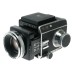 Rolleiflex SL66 Medium Format Camera Kit 2 Zeiss Lenses