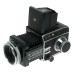 Rolleiflex SL66 Medium Format Camera Kit 2 Zeiss Lenses