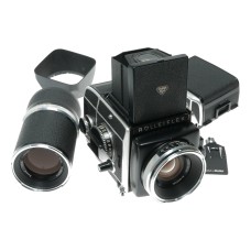 Rolleiflex SL66 Medium Format Camera Kit 2 Zeiss Lenses
