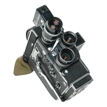 Bolex H16 Reflex Cine Camera Kit Rex 4 Meter Lenses