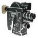 Bolex H16 Reflex Cine Camera Kit Rex 4 Meter Lenses