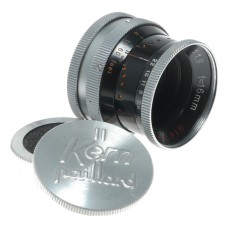Switar 16mm f/1.8 H16 RX Lens C-Mount fits Bolex reflex